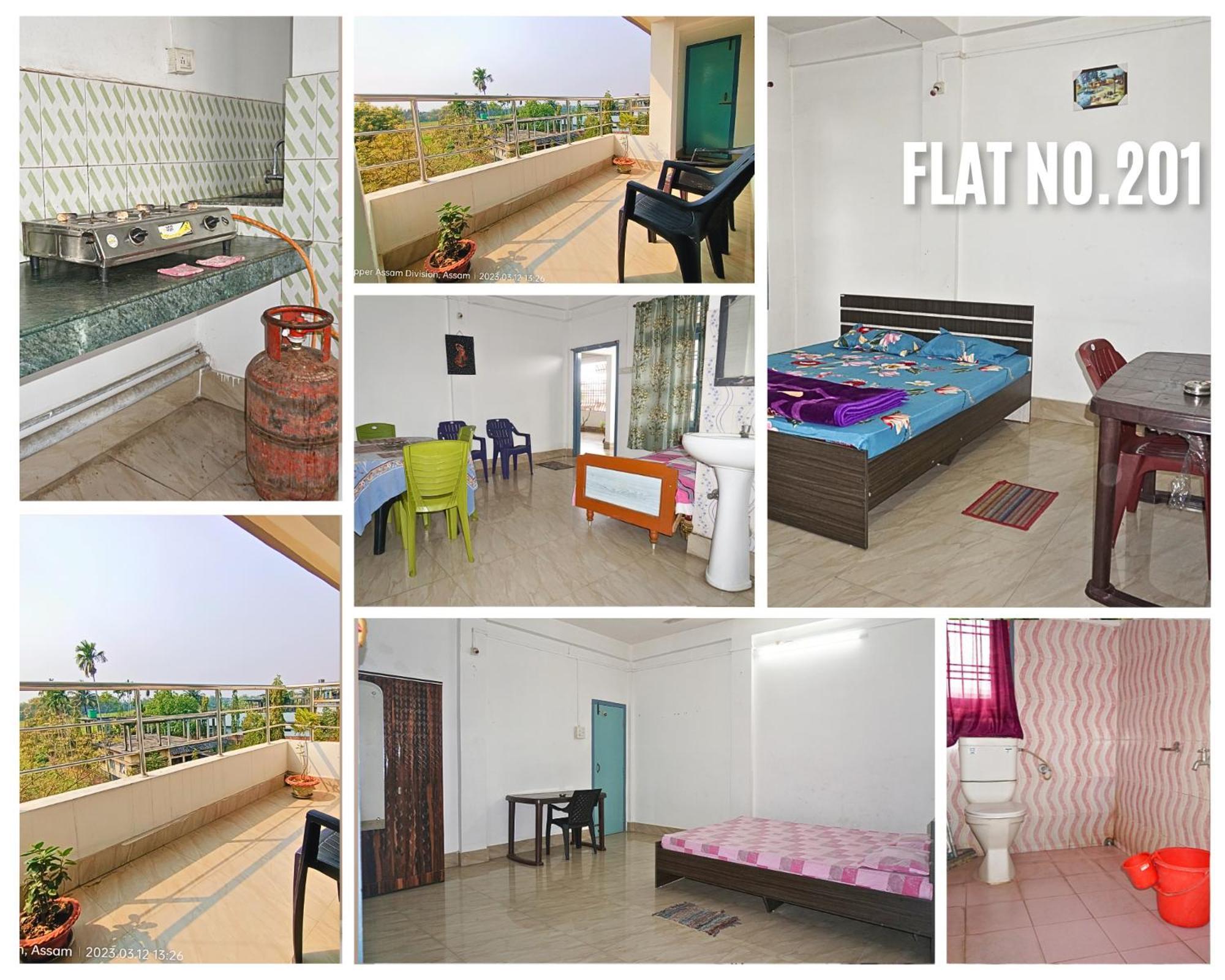 Taj Residency Holiday Homestay -Entire 1Bhk & 2Bhk Private Apartments -Call 767Ooo54Oo Jorhāt 外观 照片
